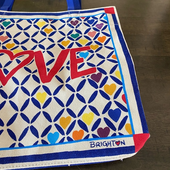 Brighton Cherished Love Heart Britney Drumheller tote New With Tags 2024 - Picture 7 of 12